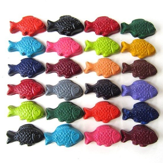 Ivy Lane Designs Fish Crayons ($8/set of six)
Ivy Lane Designs Fish Crayons ($8/set of six)