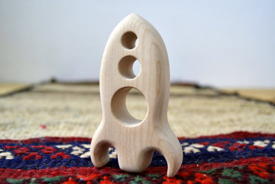 Pockets of Art Rocket Teether ($12)
Pockets of Art Rocket Teether ($12)