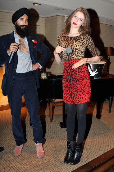 Waris Ahluwalia and Tali Lennox 