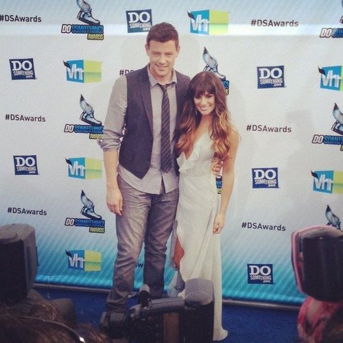 Lea Michele and Cory Monteith looked so sweet together at the Do Something Awards.
Lea Michele and Cory Monteith looked so sweet together at the Do Something Awards.