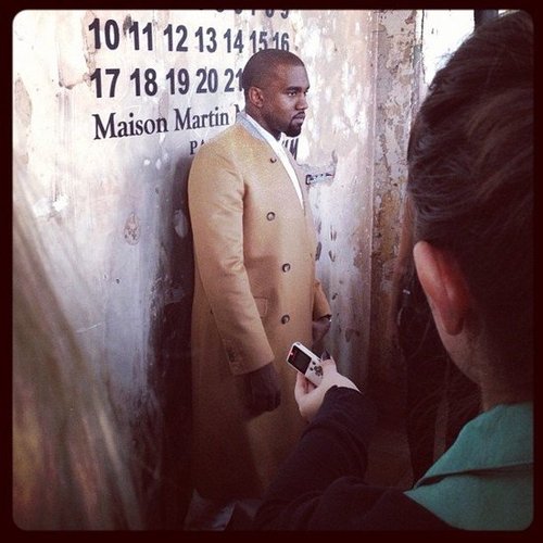 Kanye West was one of many celebs we spotted at the launch party for Maison Martin Margiela for H&M.
Kanye West was one of many celebs we spotted at the launch party for Maison Martin Margiela for H&M.