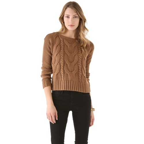 BB Dakota's David cable-knit sweater ($59, originally $84) will quickly become your cozy Winter basic.
BB Dakota's David cable-knit sweater ($59, originally $84) will quickly become your cozy Winter basic.