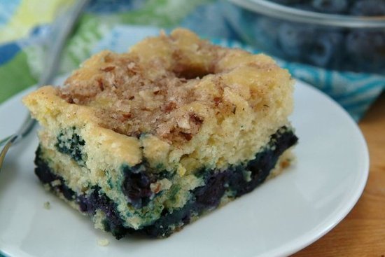 Low Fat Blueberry Lemon Coffee Cake Low Fat Blueberry Lemon Coffee Cake