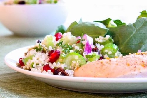 Ruby Studded Holiday Quinoa