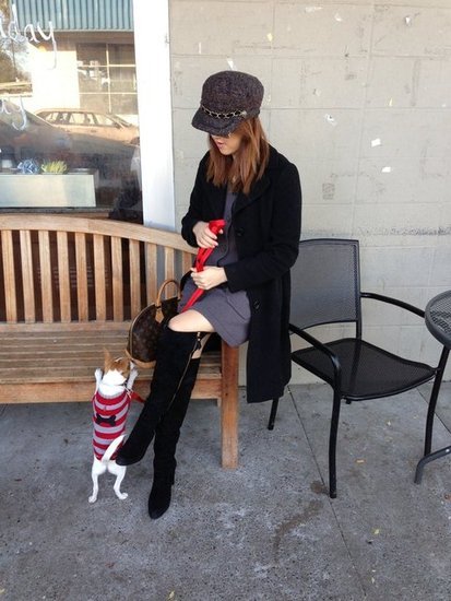 Congrats NewbornFanatic! That chain-link newsboy cap is a serious cold-weather must have.
Congrats NewbornFanatic! That chain-link newsboy cap is a serious cold-weather must have.