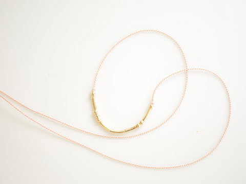 Coatt's Your Name Here Silk Necklace