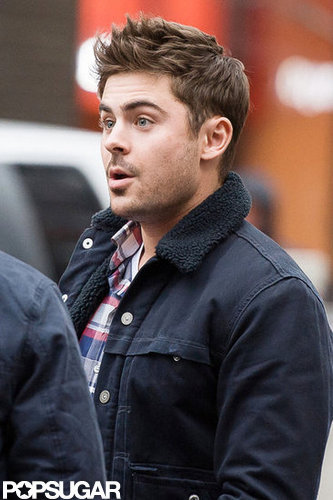 Zac Efron Films in NYC After Landing JFK Movie Role Zac Efron Films in NYC After Landing JFK Movie Role