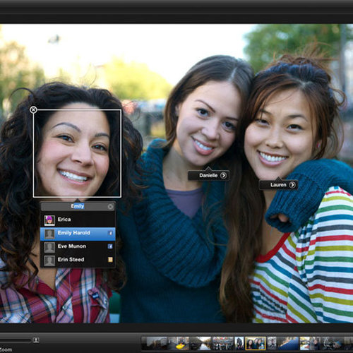 Use Faces in iPhoto