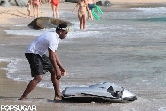 Diddy went for a swim.
Diddy went for a swim.