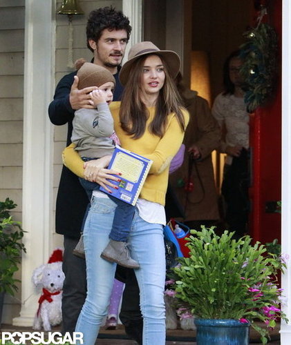 Miranda Kerr and Orlando Bloom Reunite in LA With Flynn Miranda Kerr and Orlando Bloom Reunite in LA With Flynn