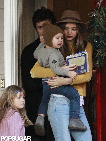 Orlando Bloom, Miranda Kerr, and Flynn Bloom attended a holiday party.
Orlando Bloom, Miranda Kerr, and Flynn Bloom attended a holiday party.