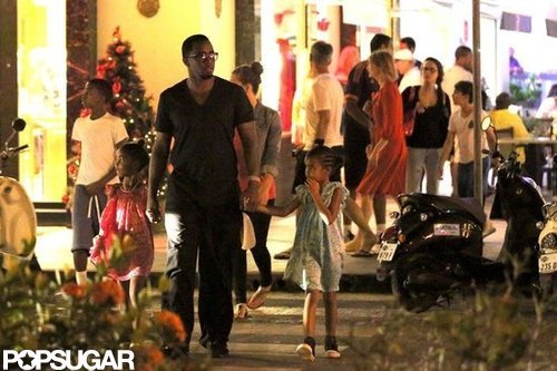 Diddy shopped in St. Barts with his daughter D'Lila and Jessie.
Diddy shopped in St. Barts with his daughter D'Lila and Jessie.