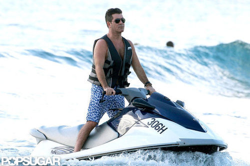Shirtless Simon Cowell Escapes to Barbados For Some Serious Thinking Shirtless Simon Cowell Escapes to Barbados For Some Serious Thinking