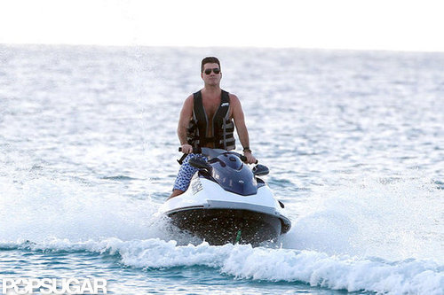 Shirtless Simon Cowell Escapes to Barbados For Some Serious Thinking Shirtless Simon Cowell Escapes to Barbados For Some Serious Thinking