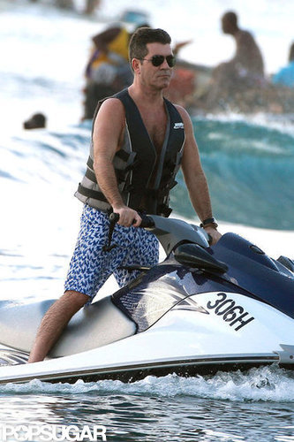Shirtless Simon Cowell Escapes to Barbados For Some Serious Thinking Shirtless Simon Cowell Escapes to Barbados For Some Serious Thinking
