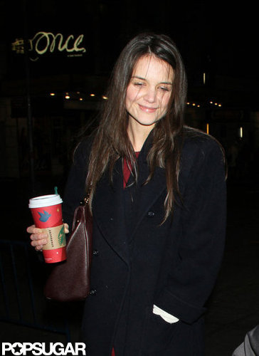 Katie Holmes Smiles on Her Way to Work — But Dead Accounts Is Closing Early Katie Holmes Smiles on Her Way to Work — But Dead Accounts Is Closing Early