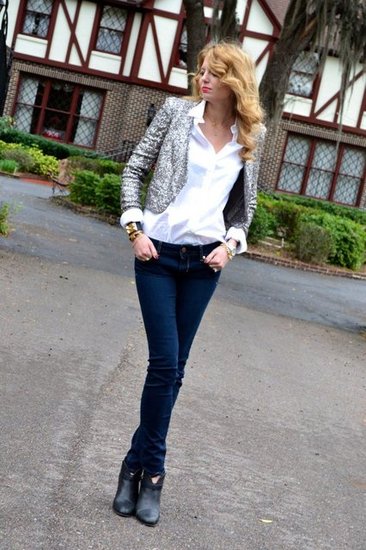Sequin Blazer