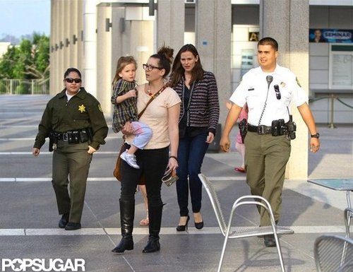 Jennifer Garner took her girls to the show, Anything Goes, in LA.
Jennifer Garner took her girls to the show, Anything Goes, in LA.