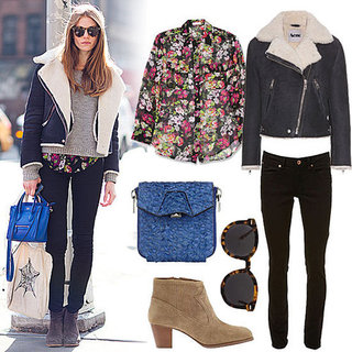 How to Wear a Shearling Jacket | January 2013