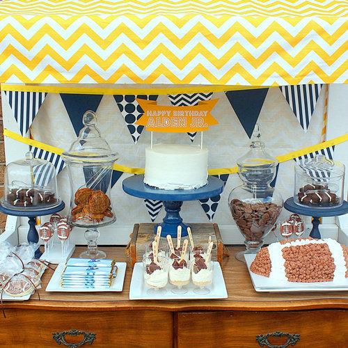 Football-Themed Kid's Birthday Party