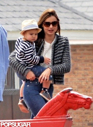 In September 2012, Miranda Kerr took Flynn to a playground in Cape Town, South Africa.
In September 2012, Miranda Kerr took Flynn to a playground in Cape Town, South Africa.