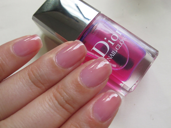 dior glow nail polish