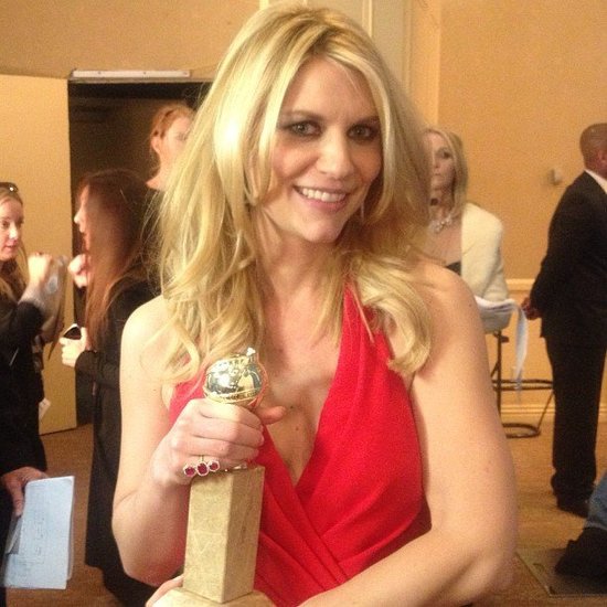 Claire Danes clutched her Golden Globe in the press room.
Source: Instagram user goldenglobes
Claire Danes clutched her Golden Globe in the press room.
Source: Instagram user goldenglobes
