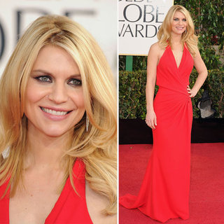 Claire Danes | Golden Globes Red Carpet Fashion 2013
