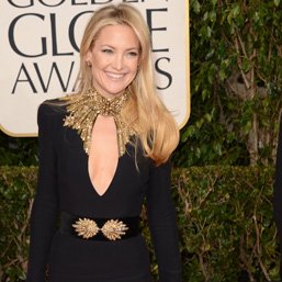 See Kate Hudson in Alexander McQueen at 2013 Golden Globes