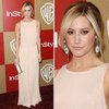 Ashely Tisdale at Golden Globes Party Fashion 2013