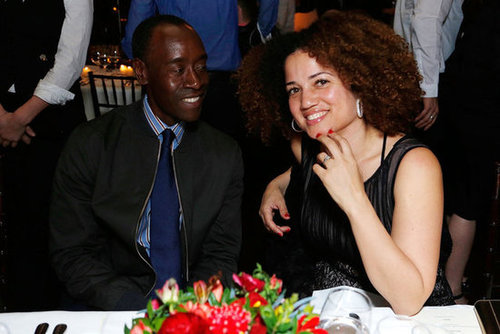 Don Cheadle and Bridgid Coulter Don Cheadle and Bridgid Coulter
