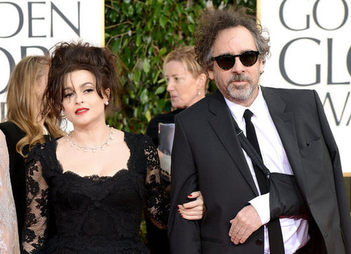 Helena Bonham Carter and Tim Burton Helena Bonham Carter and Tim Burton