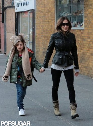 SJP Takes James Wilkie and Her Twins For a Stylish NYC Walk SJP Takes James Wilkie and Her Twins For a Stylish NYC Walk