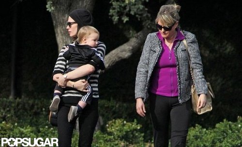 January Jones and Xander were accompanied by her mom, Karen, for an outing in LA.
January Jones and Xander were accompanied by her mom, Karen, for an outing in LA.