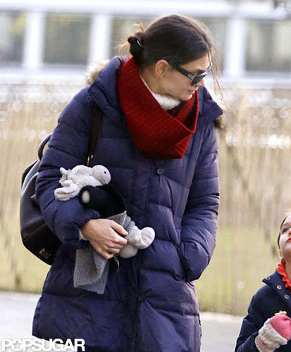 Katie Holmes and Suri Cruise Slide Into Their New Weekly Routine Katie Holmes and Suri Cruise Slide Into Their New Weekly Routine