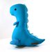 Plush Stuffed T Rex Doll