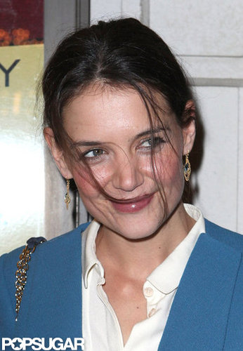 Katie Holmes hit Broadway for a show.
Katie Holmes hit Broadway for a show.