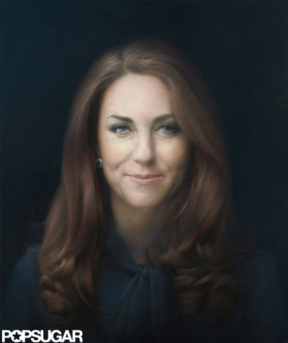 Kate Middleton's official portrait was released on Friday.
Kate Middleton's official portrait was released on Friday.