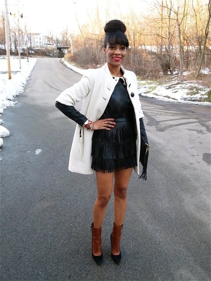 Little Leather Black Dress