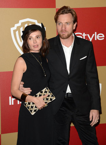 Ewan McGregor arrived with his wife Eve Mavrakis.
Ewan McGregor arrived with his wife Eve Mavrakis.