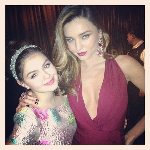 Ariel Winter was excited to meet Miranda Kerr at the InStyle bash.
Source: Twitter user arielwinter1
Ariel Winter was excited to meet Miranda Kerr at the InStyle bash.
Source: Twitter user arielwinter1