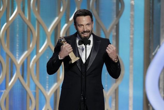 Ben Affleck accepted the award for best director for Argo.
Ben Affleck accepted the award for best director for Argo.