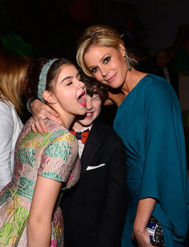 Claire & Hugh Celebrate Homeland at Fox's Bash With the Modern Family Crew Claire & Hugh Celebrate Homeland at Fox's Bash With the Modern Family Crew
