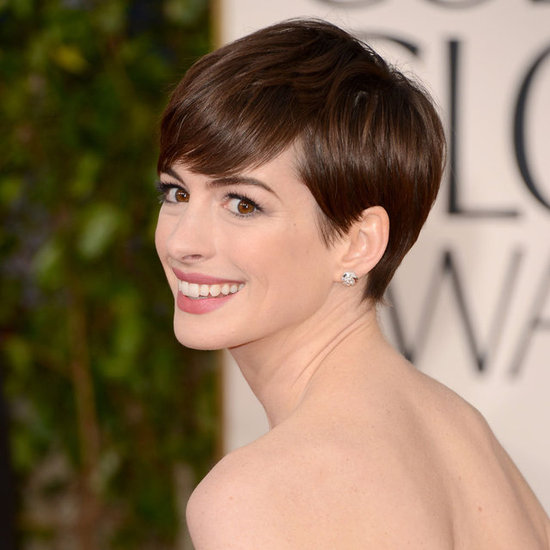 Pictures of Anne Hathaway at the 2013 Golden Globes Pictures of Anne Hathaway at the 2013 Golden Globes