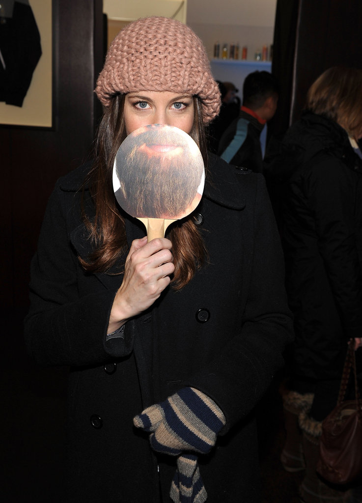 Actress Liv Tyler sported an "Alan" beard at day two of Sundance in 2012.
Actress Liv Tyler sported an "Alan" beard at day two of Sundance in 2012.