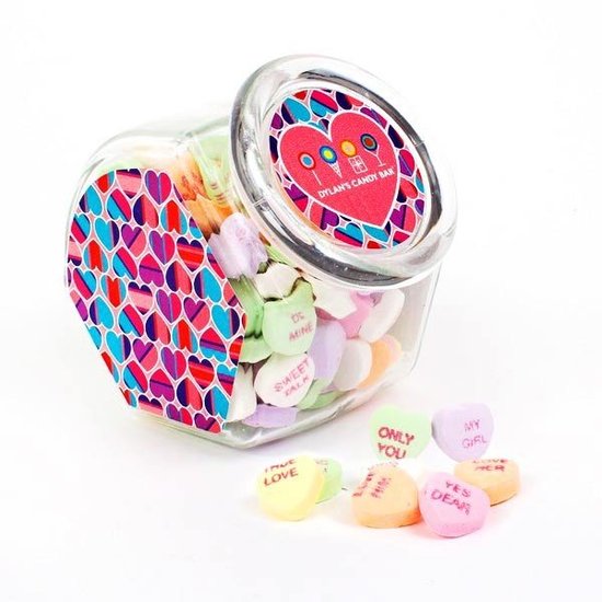 Dylan's Candy Bar Conversation Hearts Jar Dylan's Candy Bar Conversation Hearts Jar