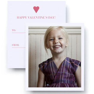Photo Valentine's Day Cards For Kids
