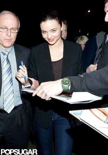 Miranda Kerr Makes a Chic Arrival in LA Miranda Kerr Makes a Chic Arrival in LA