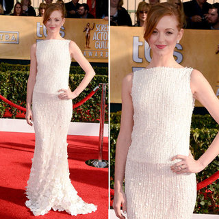 Jayma Mays: SAG Awards Red Carpet Dresses 2013