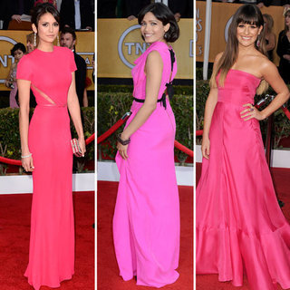 Red Carpet Colour Trend at 2013 SAG Awards: Hot Pink!